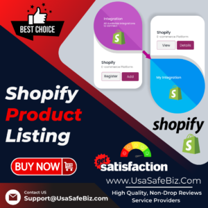 Shopify Product Listing Shopify Product Listing